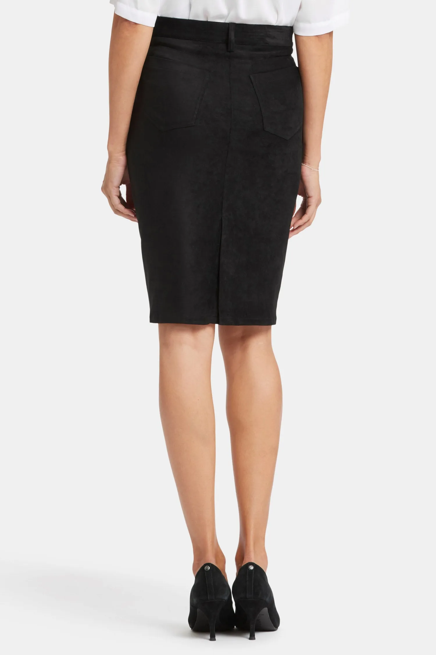 5-Pocket Pencil Skirt - Black