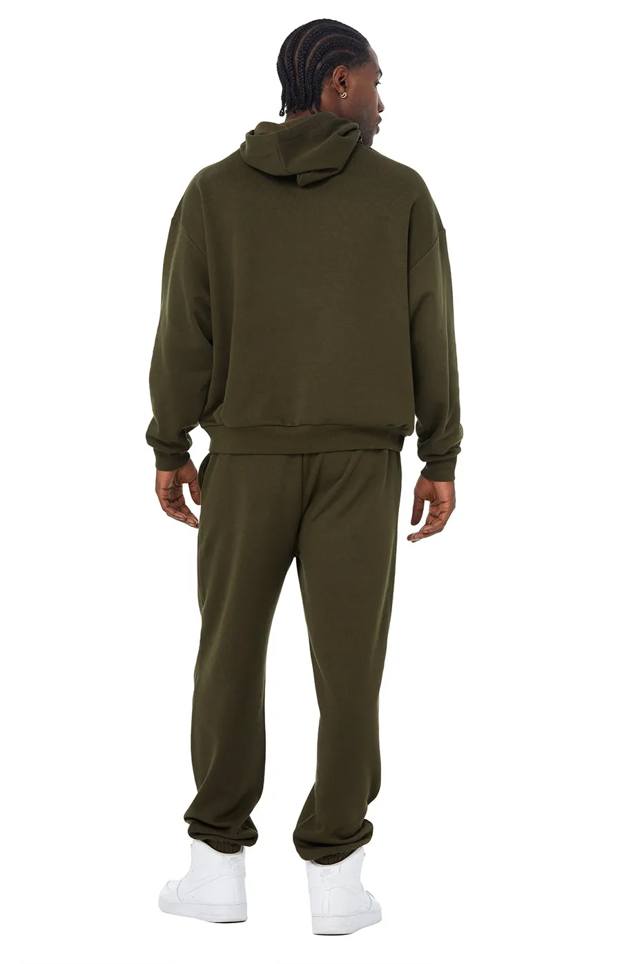 Accolade Hoodie & Accolade Sweatpant Set - Dark Olive