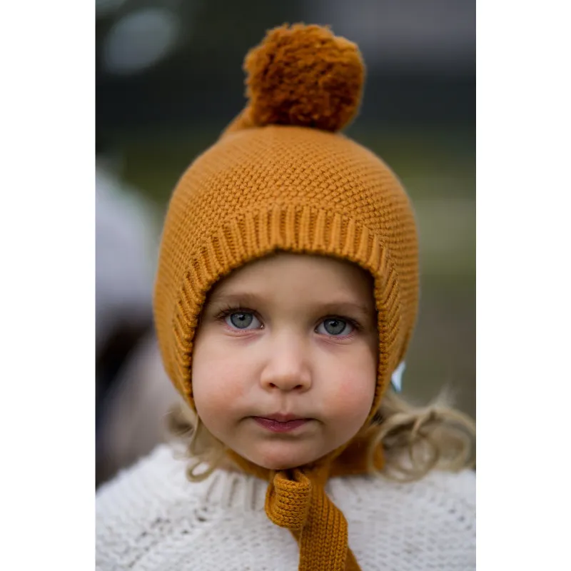 Acorn Elfin Beanie - Caramel