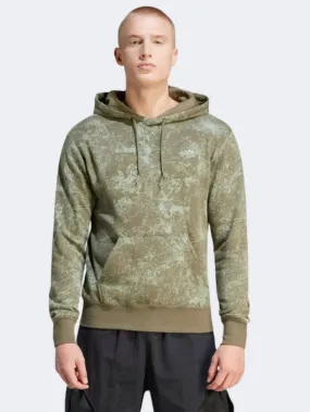 Adidas Adventure Graphic Men Original Hoody Olive Strata