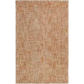 Aiden Hand Tufted Rug in Burnt Orange, Khaki