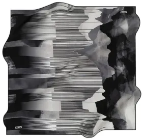 Aker Ashley Abstract Silk Scarf No. 13