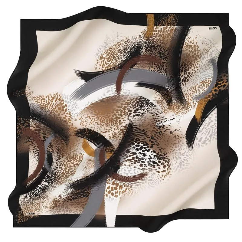 Aker Auckland Arty Silk Scarf No. 11