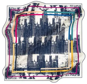 Aker New York Silk Twill Scarf No. 21