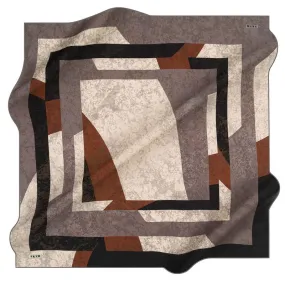 Aker Timaru Abstract Silk Scarf No. 72