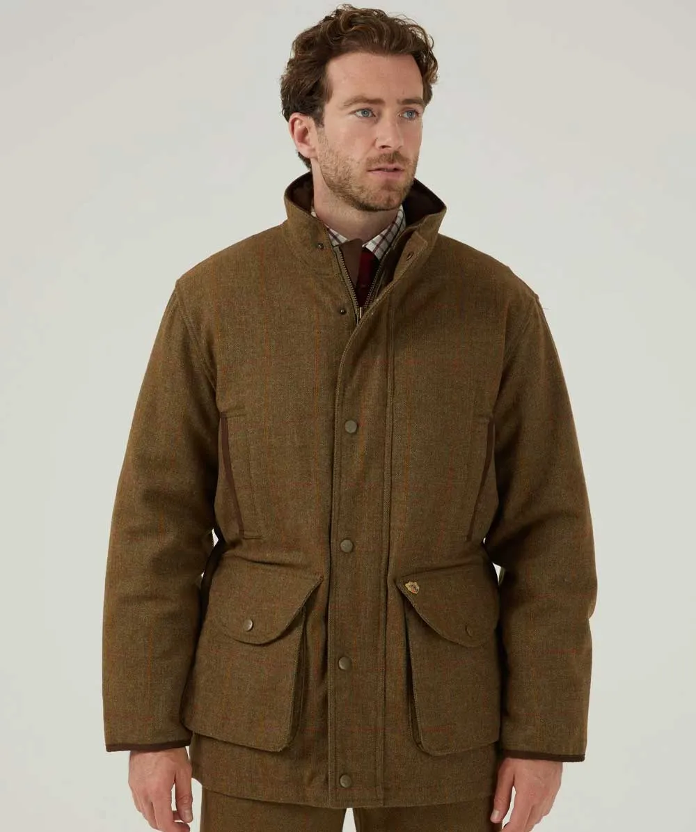 Alan Paine Combrook Men's Tweed Field Coat Hawthorn