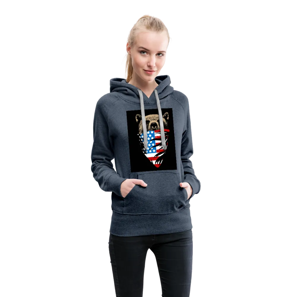 American Bear Women’s Premium Hoodie