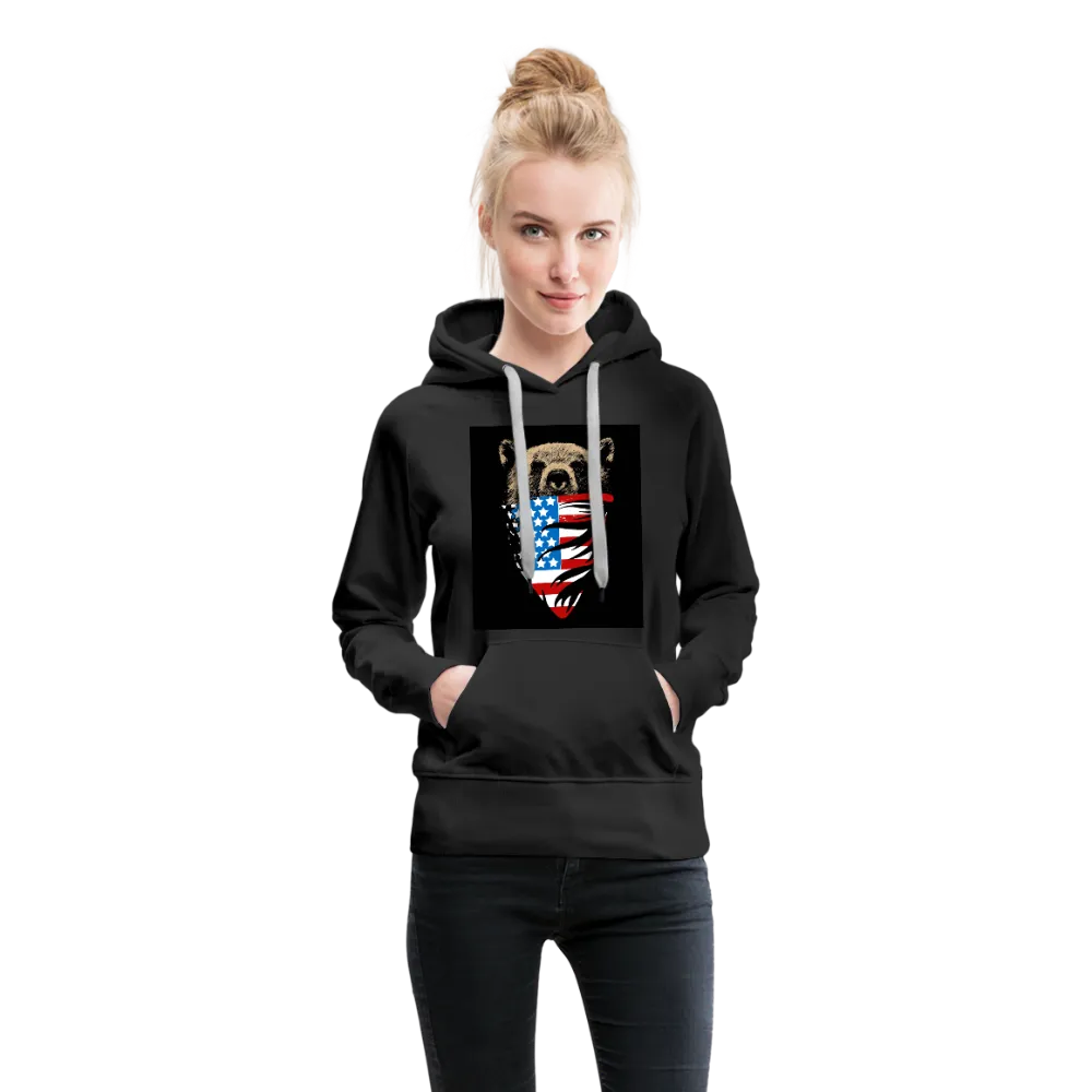 American Bear Women’s Premium Hoodie