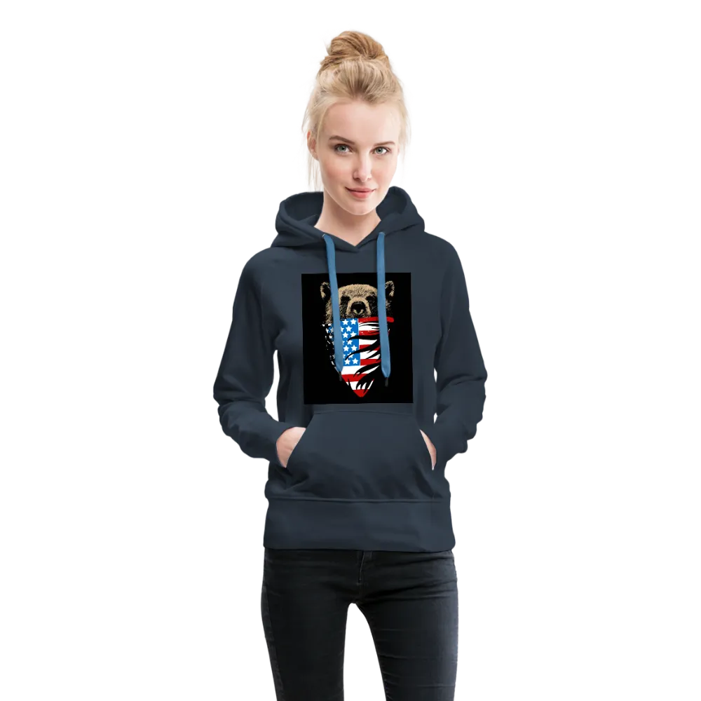 American Bear Women’s Premium Hoodie