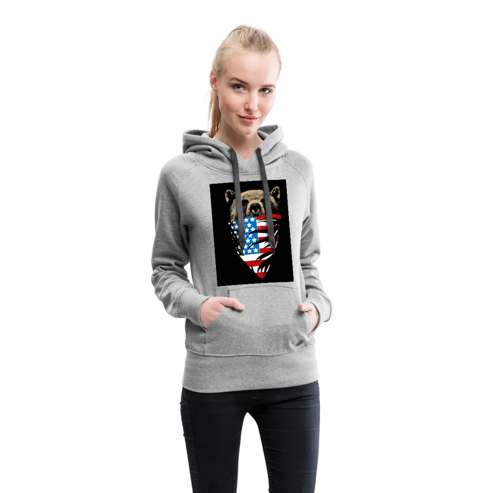 American Bear Women’s Premium Hoodie