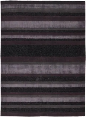 Amigo Collection Hand-Woven Area Rug in Purple