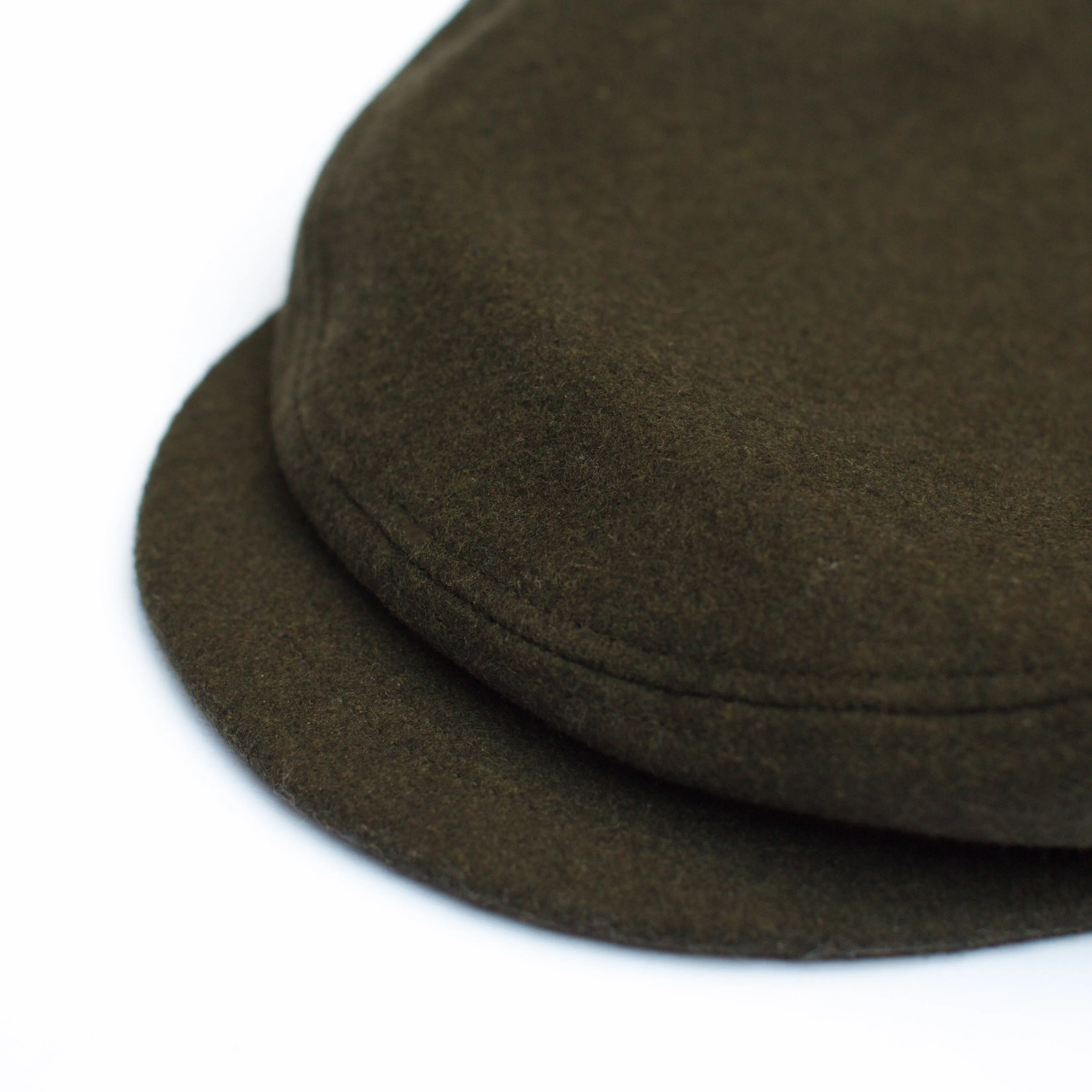 ANCHOR CAP - OLIVE WOOL