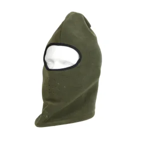 Arctic Fox Fleece Ski Mask - Olive Green