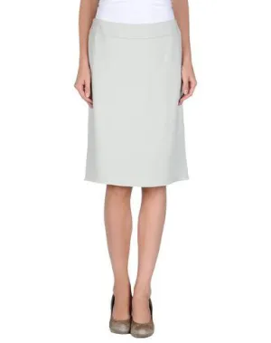 Armani Collezioni Women Knee length skirt Grey 14 UK