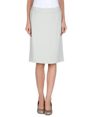 Armani Collezioni Women Knee length skirt Grey 14 UK