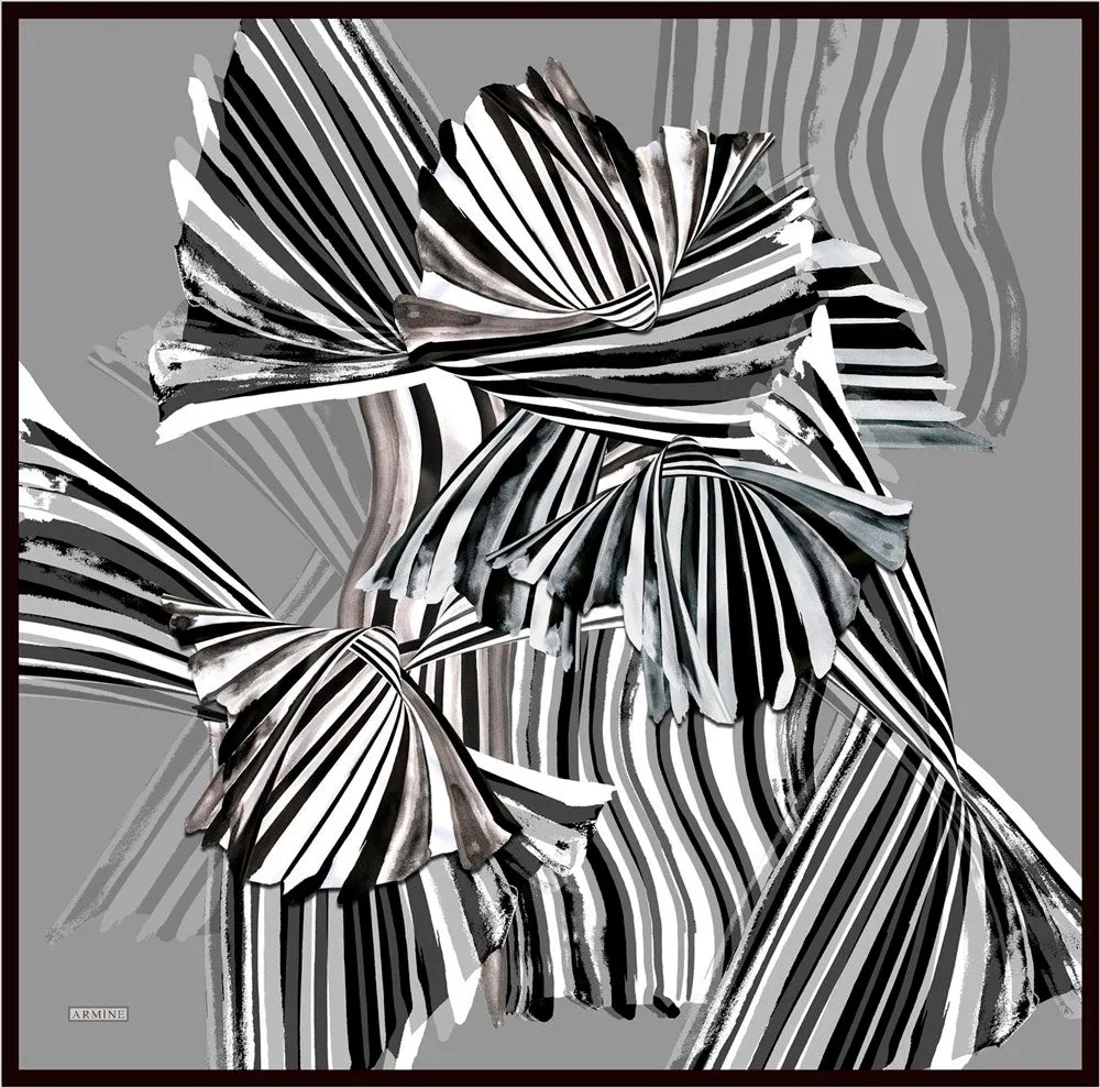 Armine Warp Abstract Silk Scarf No. 1