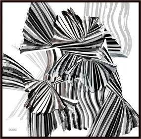 Armine Warp Abstract Silk Scarf No. 2