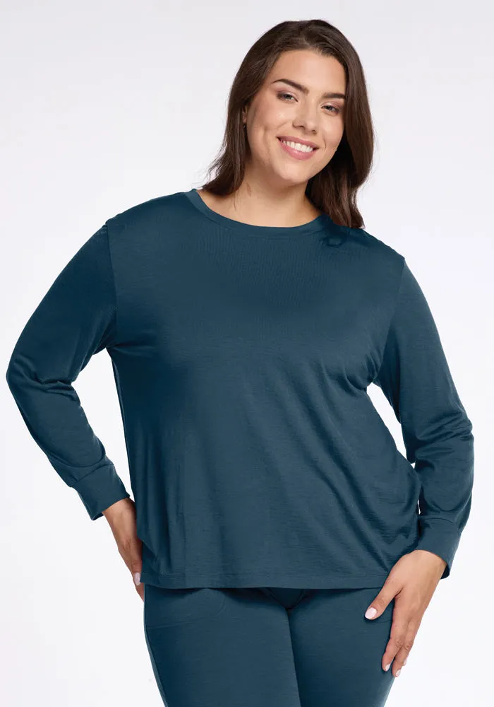 Ashlie Lounge Top - Enchanted Forest