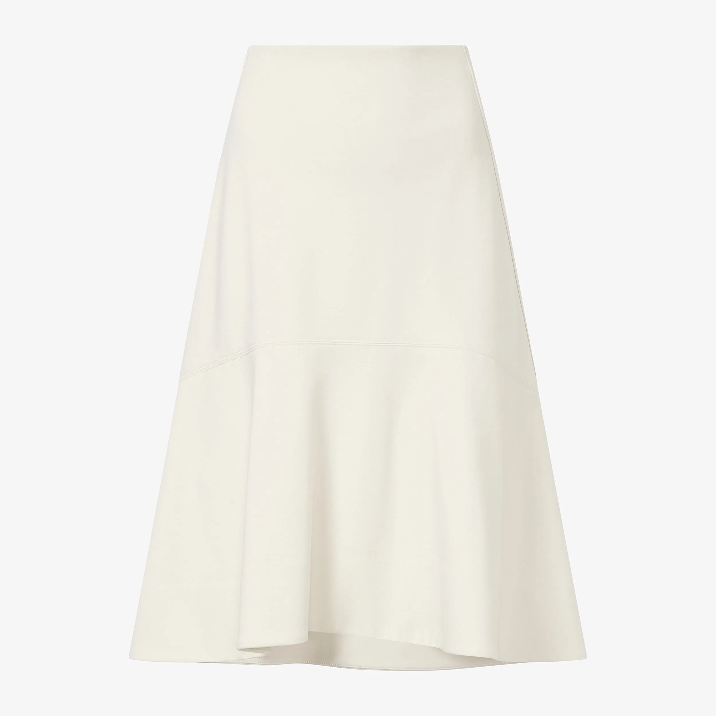 Astor Skirt - Washable Ponte :: Pearl