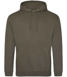 AWDis College Hoodie | Olive Green