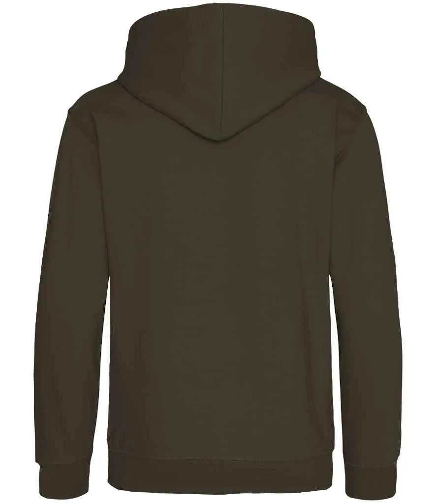 AWDis Kids Hoodie | Olive Green