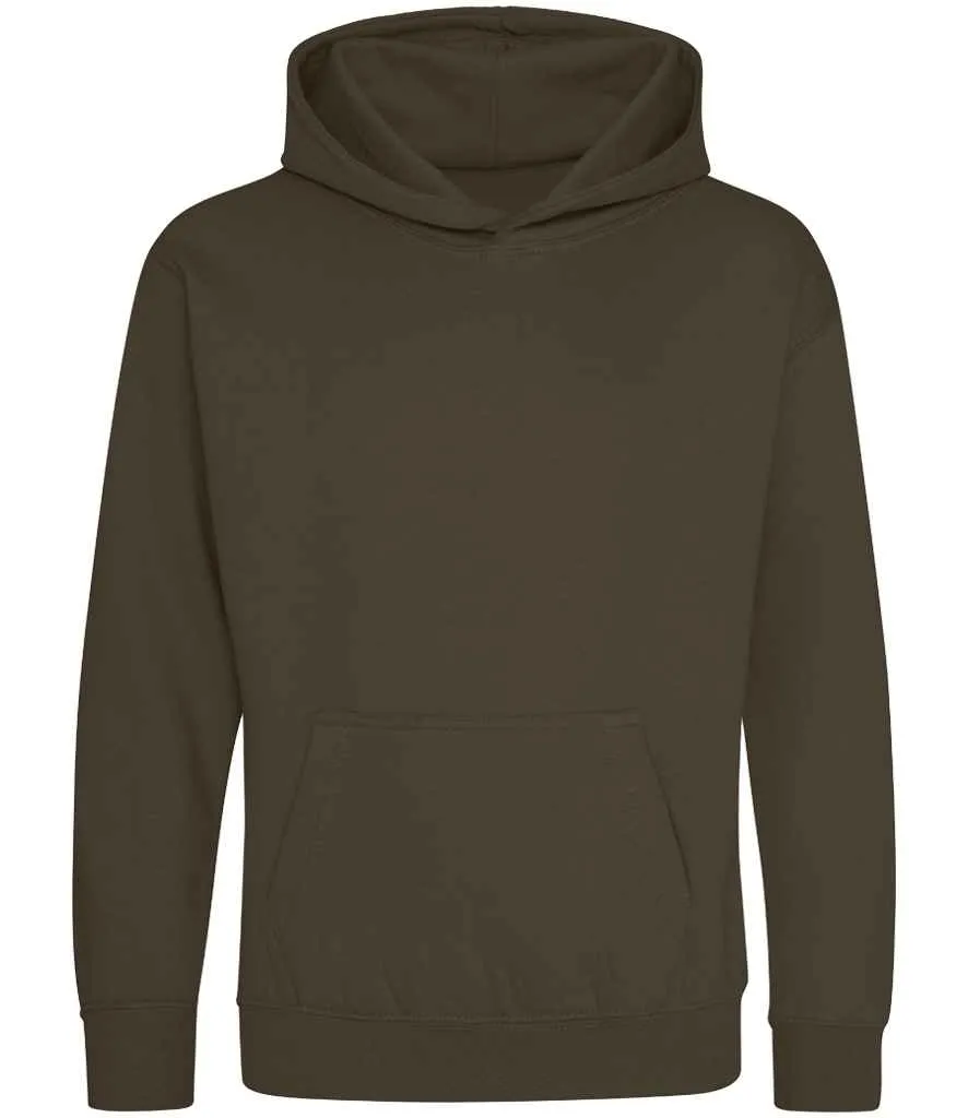 AWDis Kids Hoodie | Olive Green