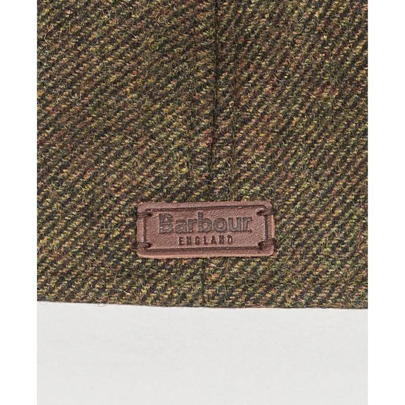 Barbour Claymore Mens Bakerboy Hat - Olive Twill