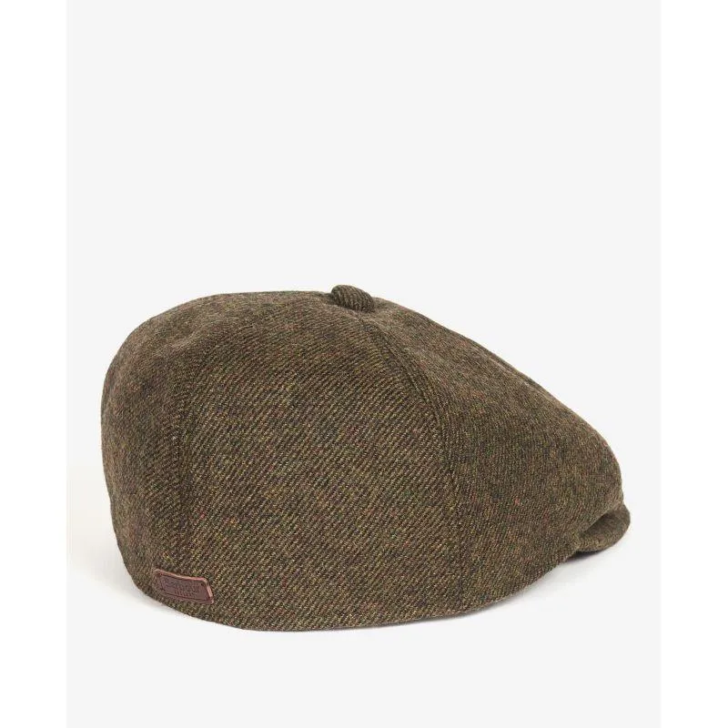 Barbour Claymore Mens Bakerboy Hat - Olive Twill