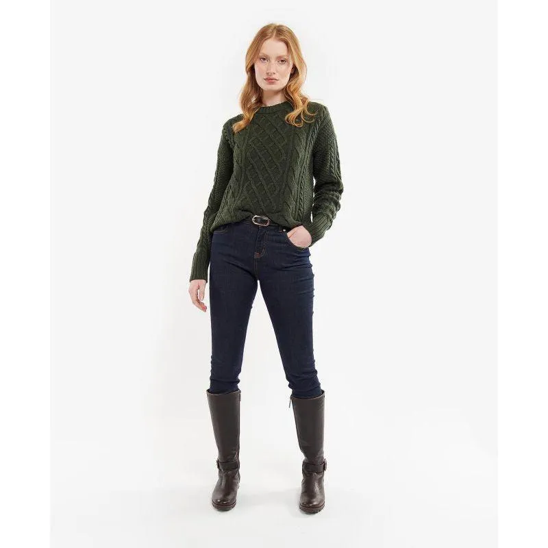 Barbour Daffodil Ladies Knit - Olive