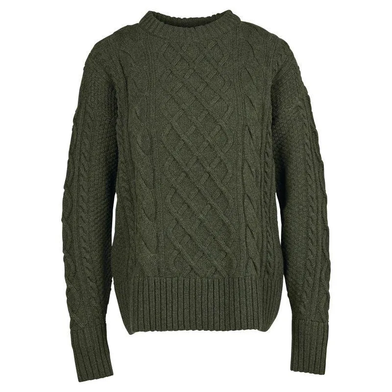 Barbour Daffodil Ladies Knit - Olive