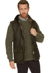 Barbour Westmorland Waxed Gilet Bodywarmer Olive - MWX0723OL71