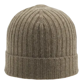 Beanie Cashmere Olive - Amanda Christensen