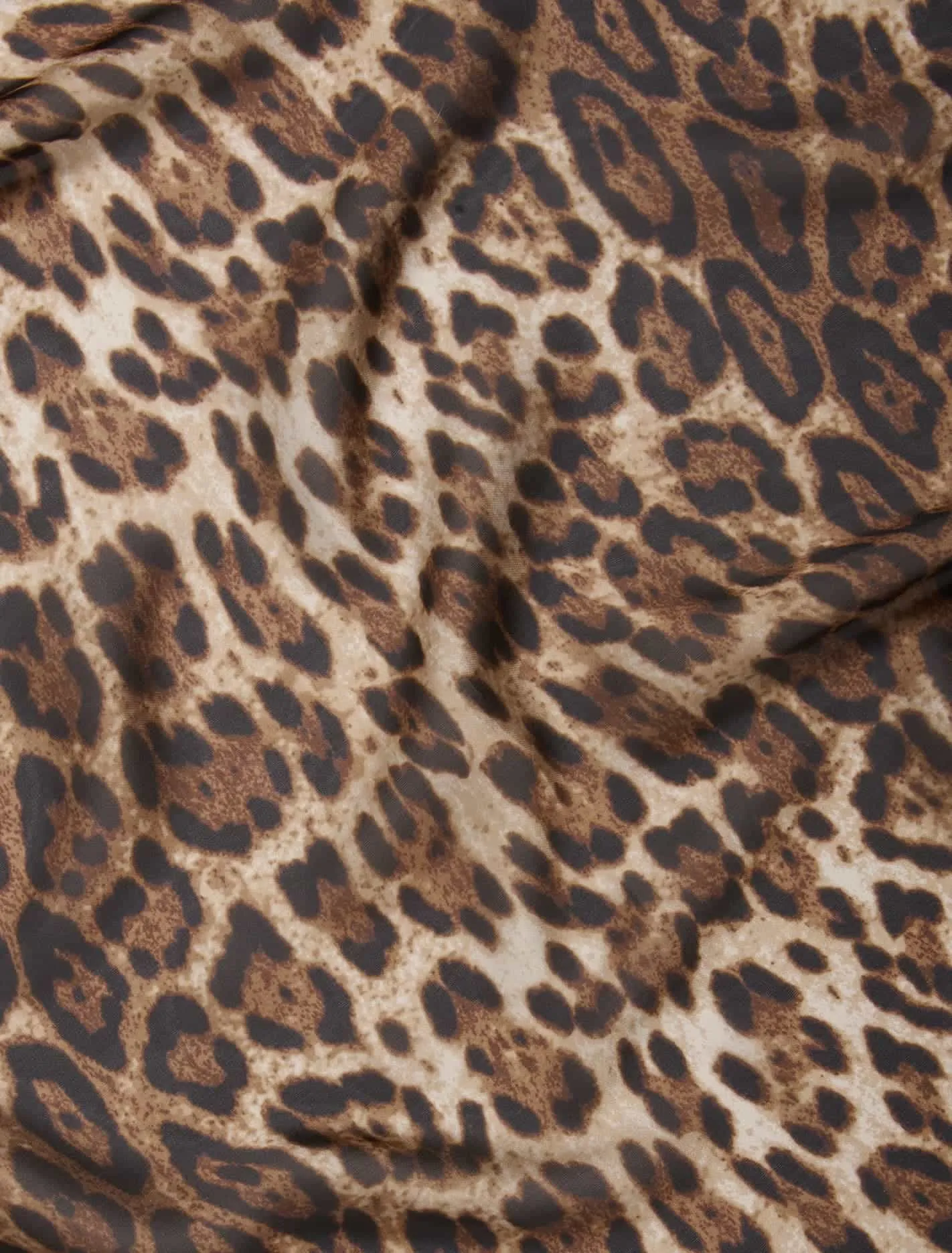 Betty Leopard Print Scarf