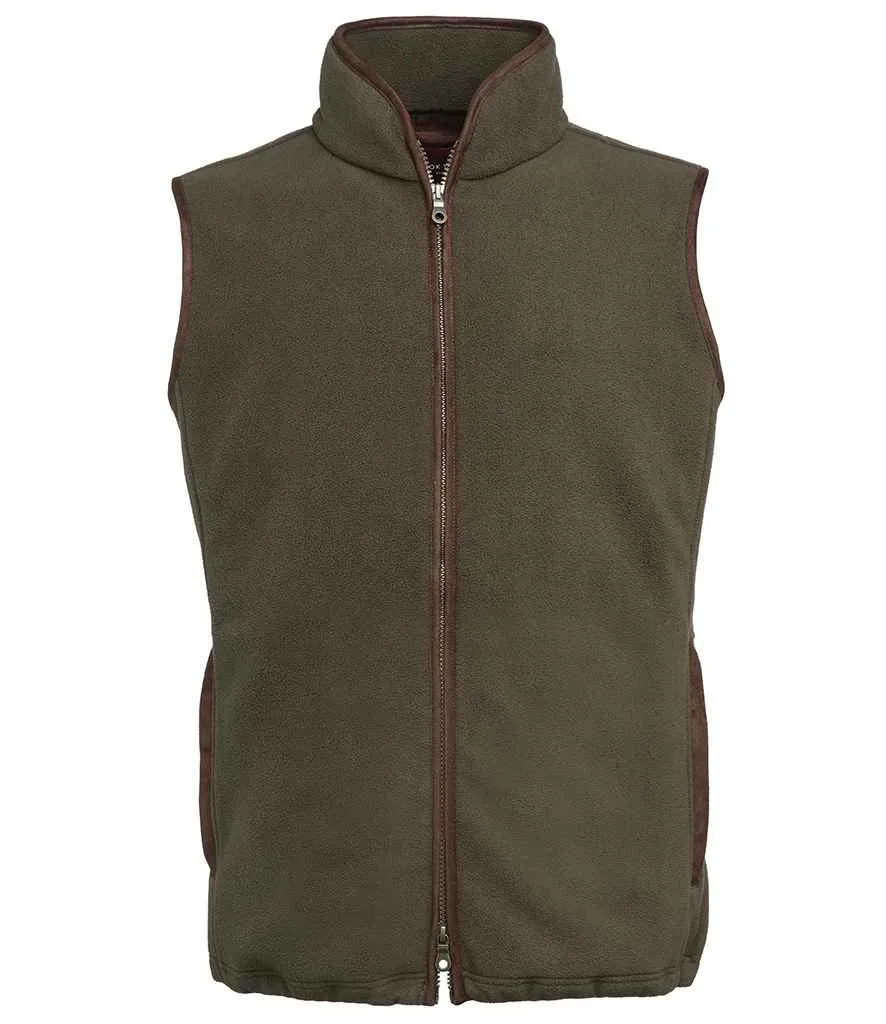 BK525 - Brook Taverner Unisex Cincinatti Fleece Gilet