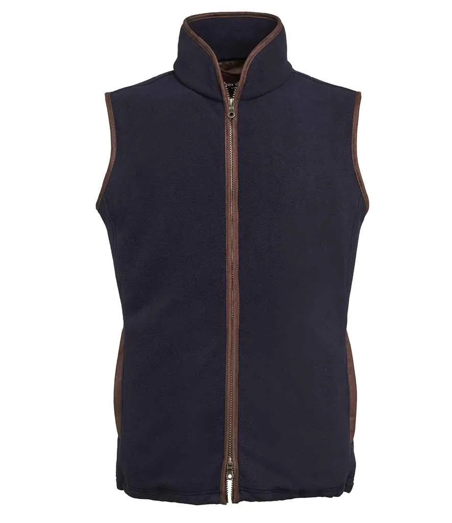 BK525 - Brook Taverner Unisex Cincinatti Fleece Gilet