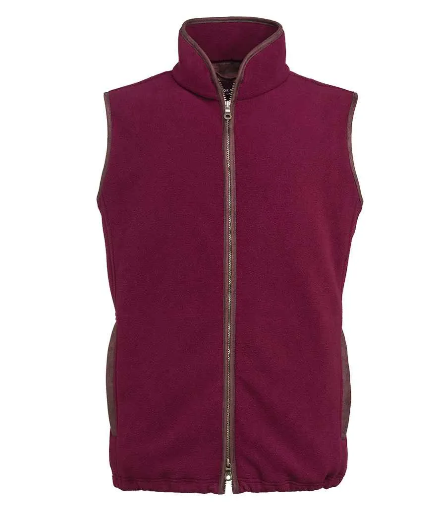 BK525 - Brook Taverner Unisex Cincinatti Fleece Gilet