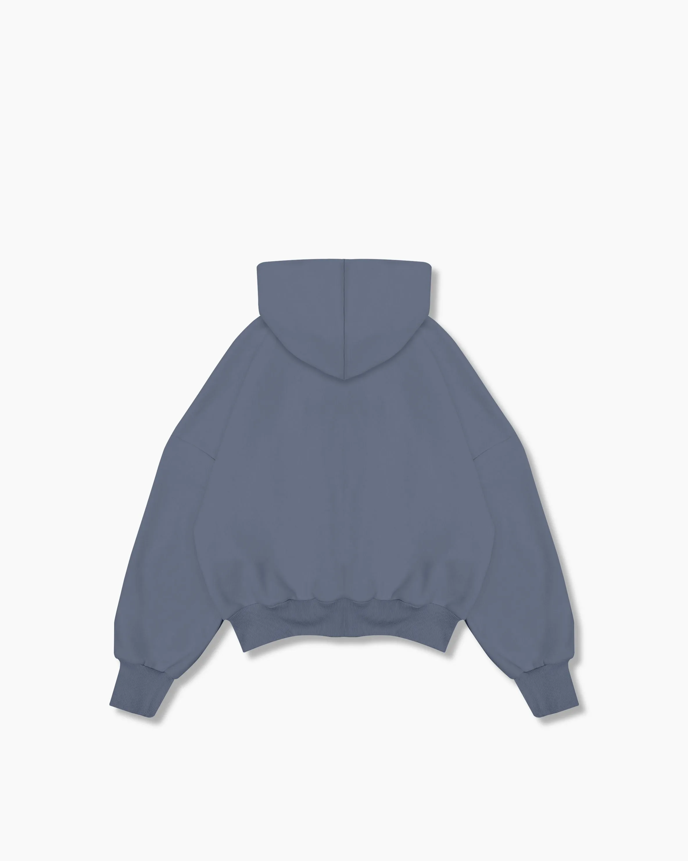 Box Hoodie - Dull Blue