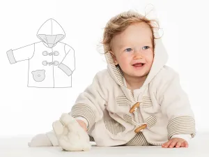 BRIO Baby duffle coat sewing pattern ebook pdf