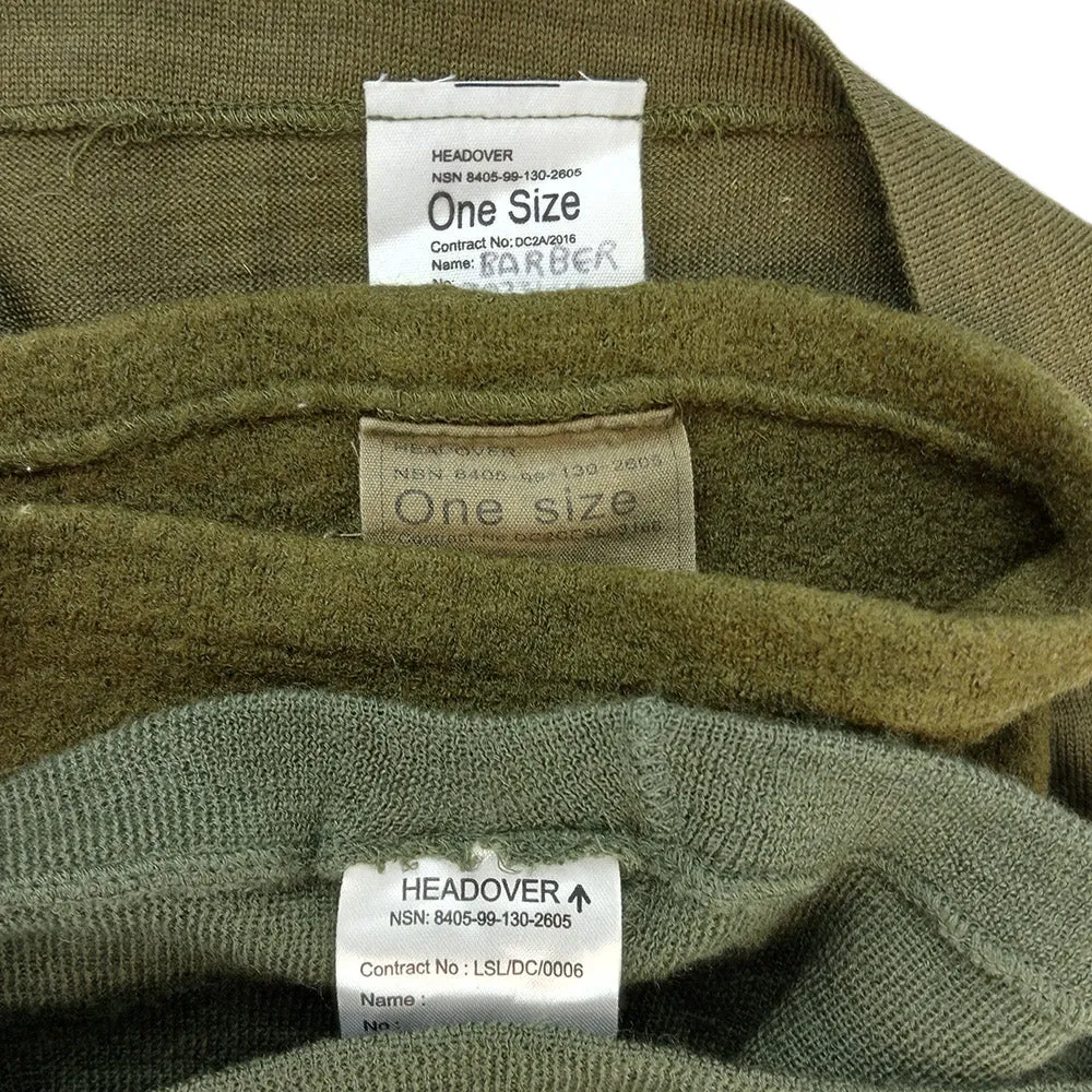 British Army Wool Headover