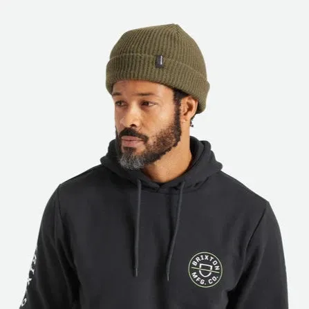 Brixton Heist Beanie - Military Olive