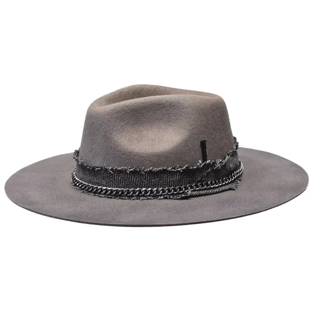 Bruno Capelo Maverick Wide Brim Wool Fedora