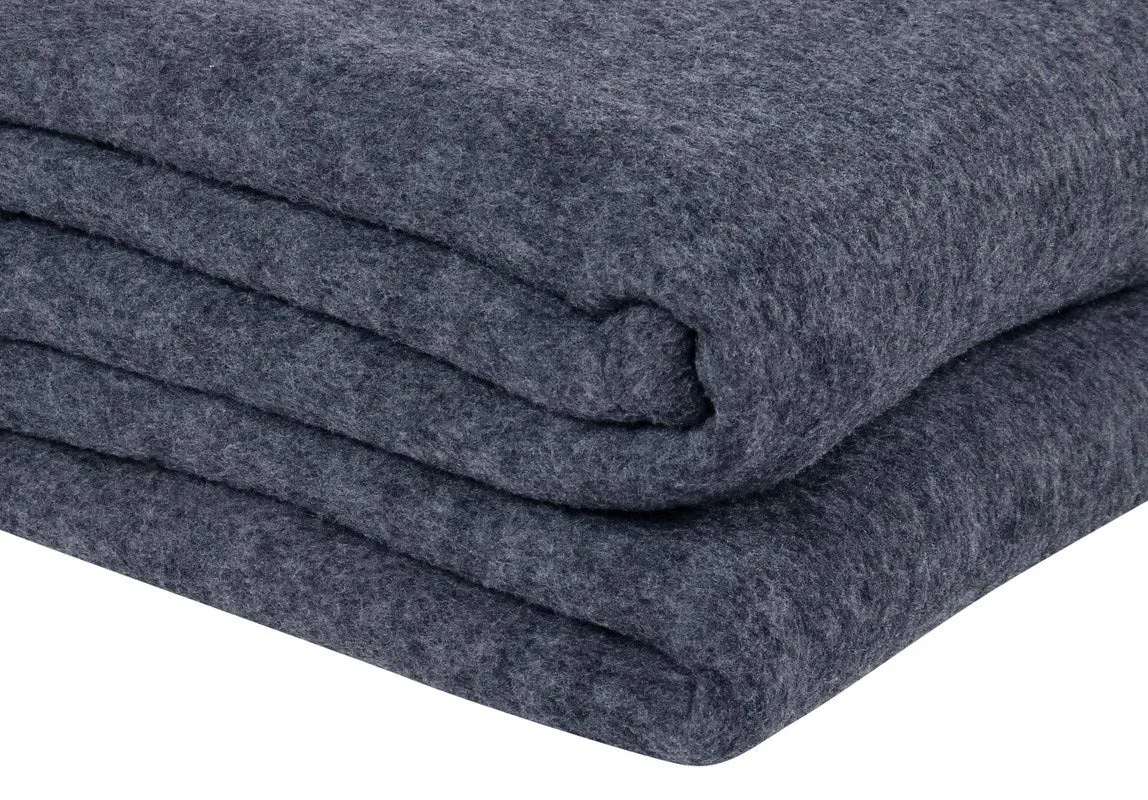 BSB HOME Glacial All Season Woolen Polar Fleece Single Bed Blanket - (60x90 Inches, Charcoal)