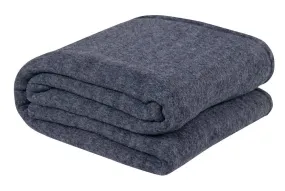 BSB HOME Glacial All Season Woolen Polar Fleece Single Bed Blanket - (60x90 Inches, Charcoal)