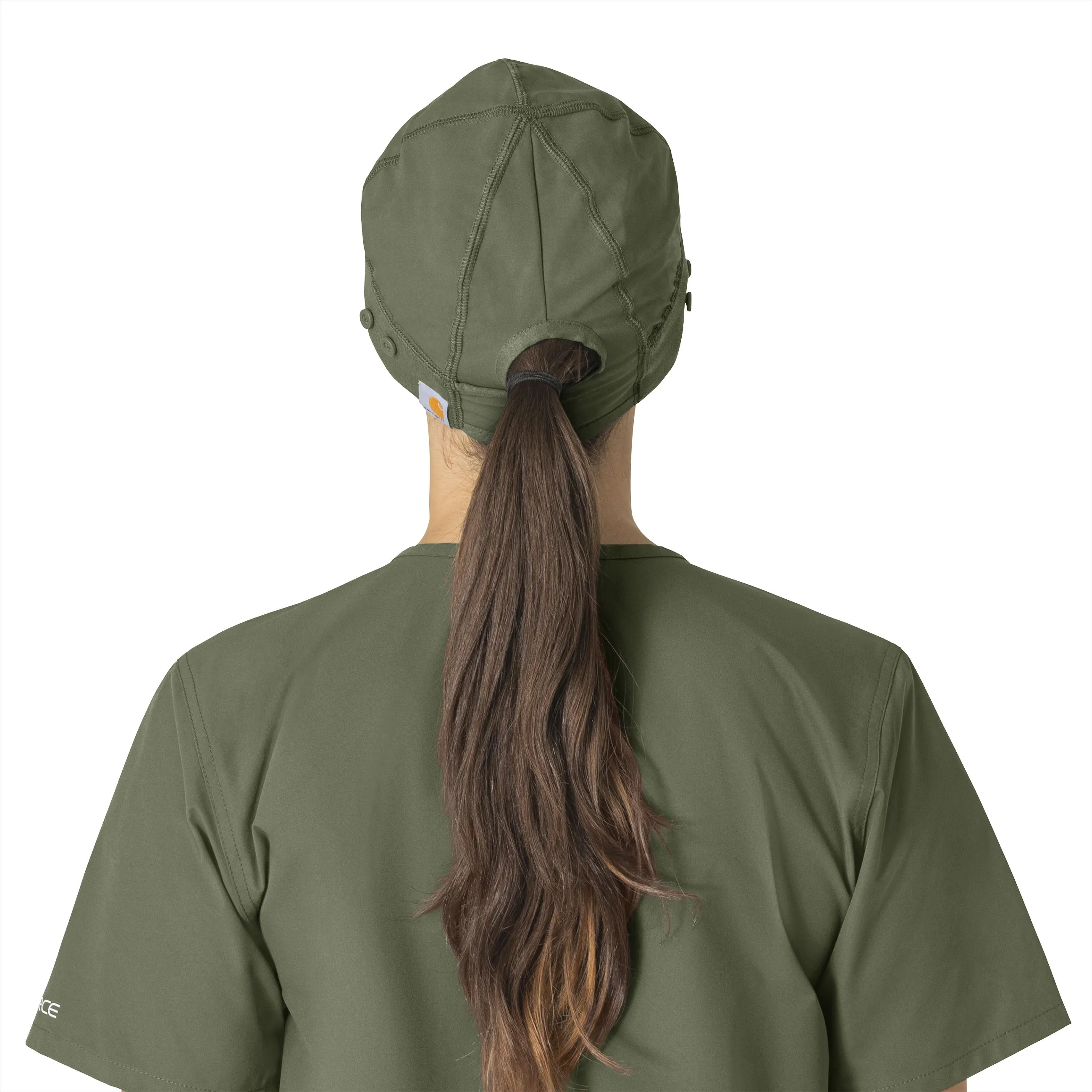 Carhartt Force Essentials Unisex Beanie Scrub Cap - Olive