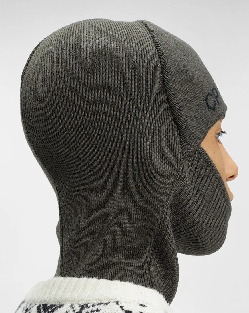 C.P. Company Re-Wool Balaclava / Olive Night