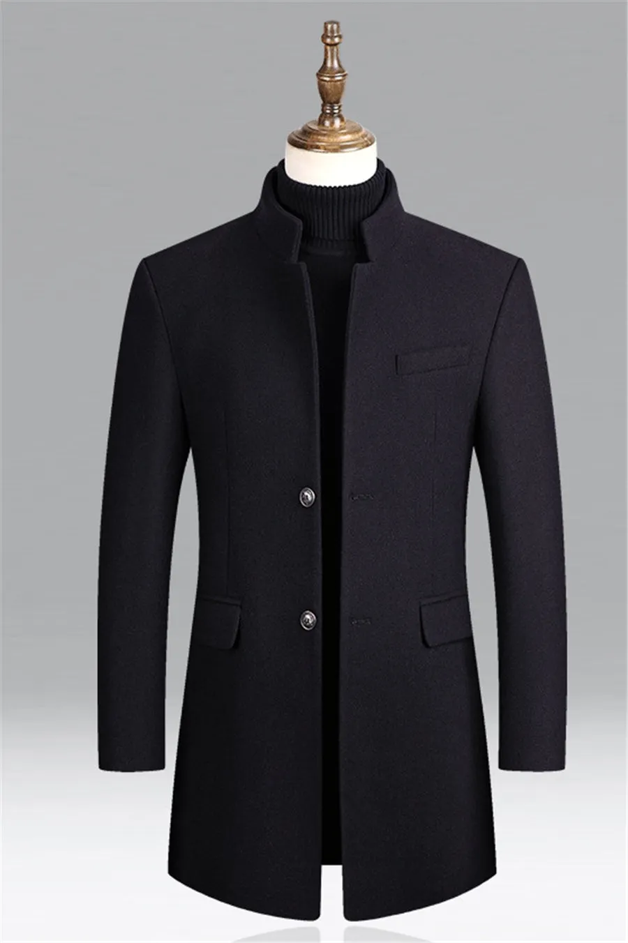 David™ Elegant Wool Coat