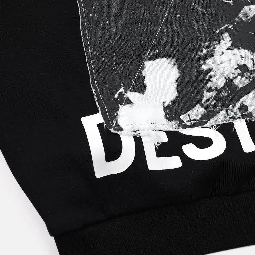 Destroy Hooded Sweatshirt Black