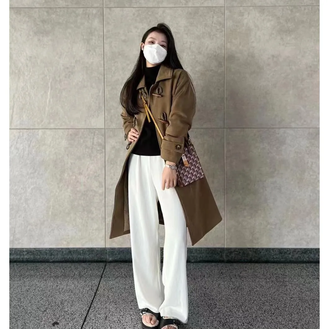 Double Layer Wool Duffle Coat