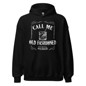 Drinking Hoodie Old Fashion Official Drink Of Wisconsin Midweight Hoodie