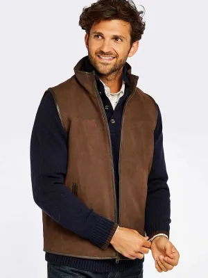 DUBARRY Dunhill Leather Gilet - Mens - Walnut